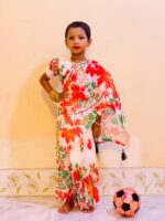 ডিজিটাল প্রিন্ট সুতি শাড়ি ডিসকাউন্ট অফারে এখনই অর্ডার কম - Image 5